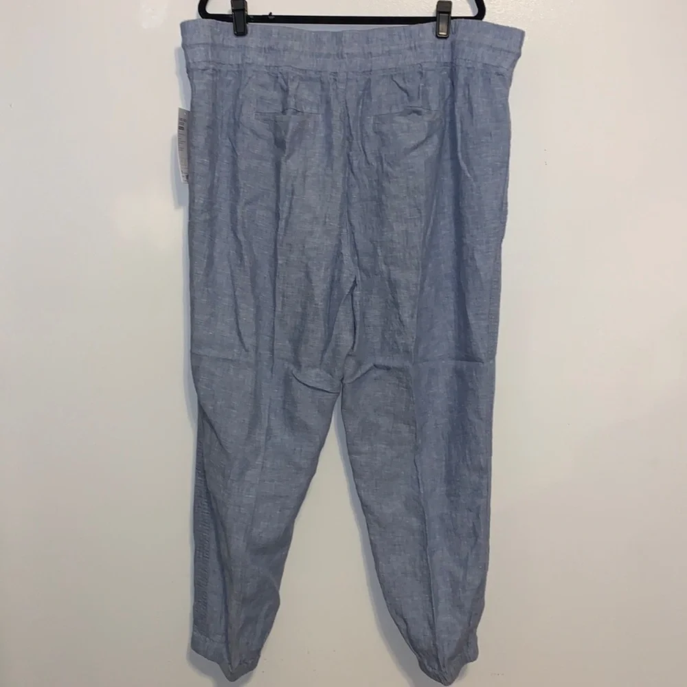 NWT Athleta Plus size Cabo Linen Jogger - Picture 9 of 11